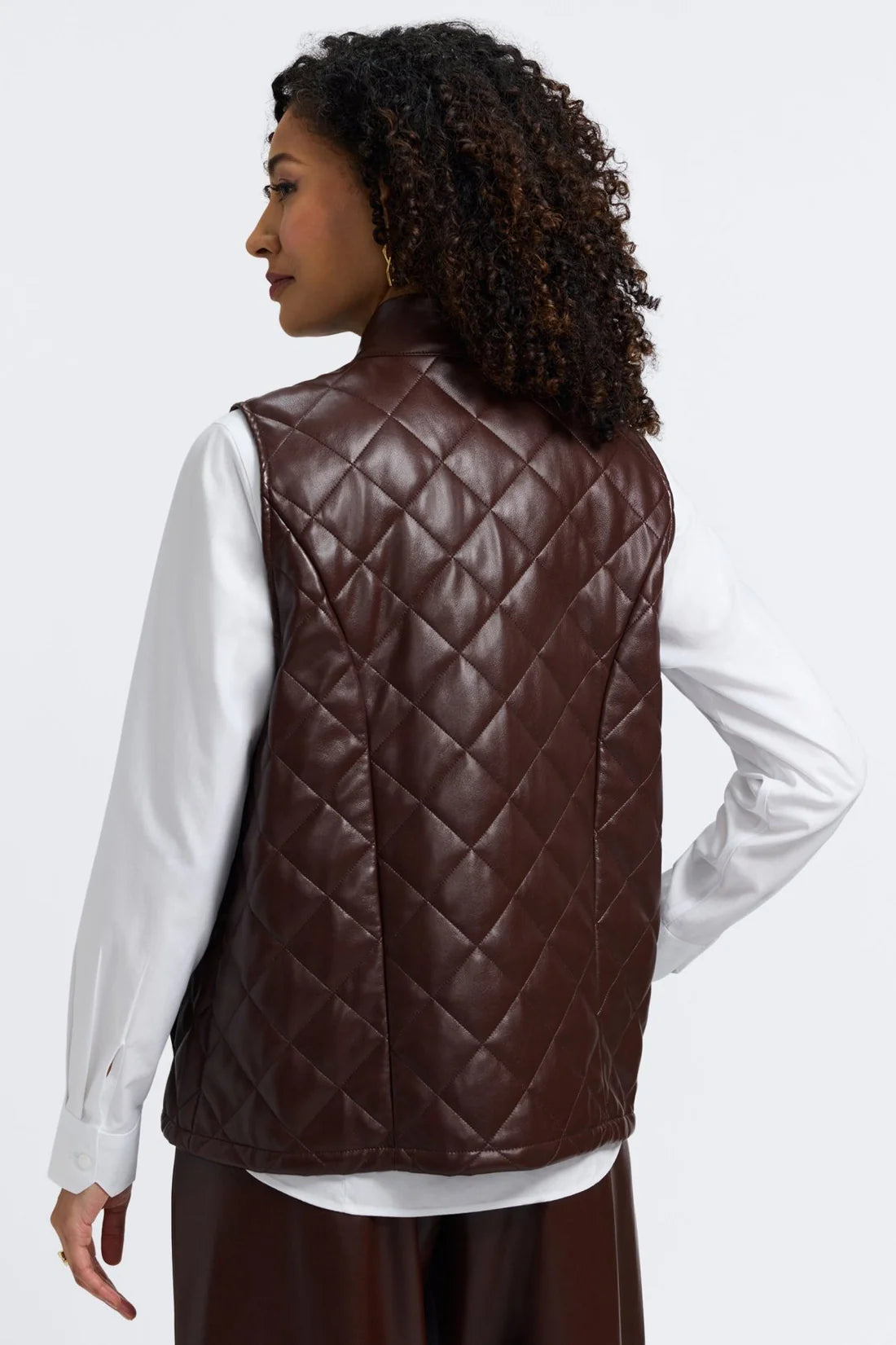 Billie Leather Vest *FINAL SALE*