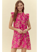 Load image into Gallery viewer, Flower Chiffon Dress
