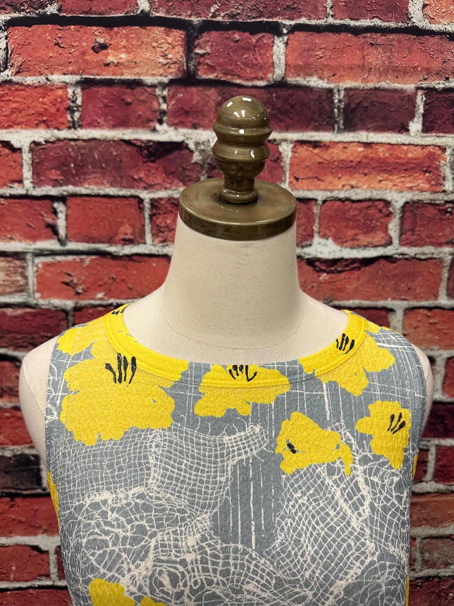 Modern Bloom Sleeveless Swing Dress *FINAL SALE*