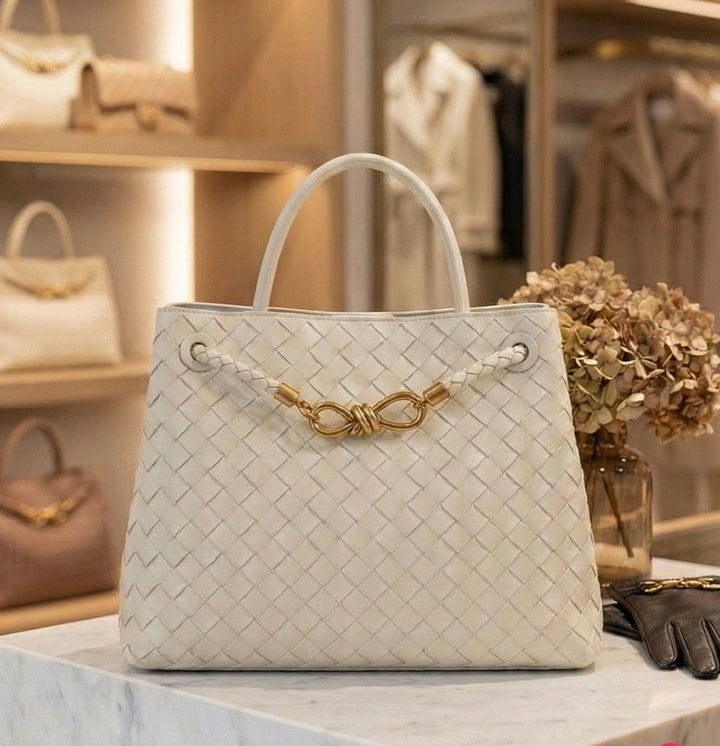 Evie Woven Handbag