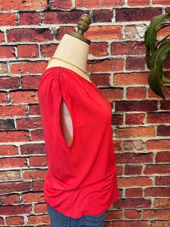 Asymmetrical Off Shoulder Knit Top