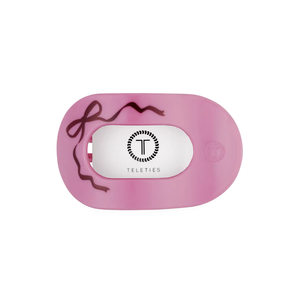 Small Flat Round Hair Clip