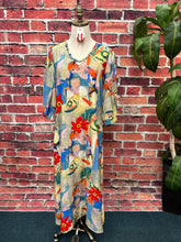 Load image into Gallery viewer, Vibrant Bloom Midi Dress
