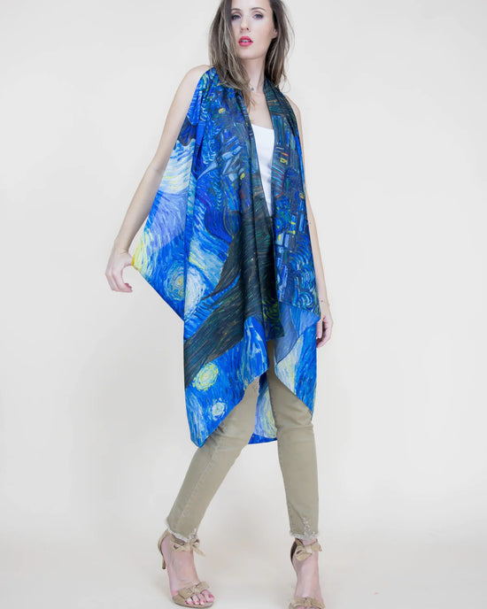 Silky Feel Thin Scarf