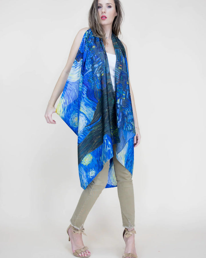 Silky Feel Thin Scarf