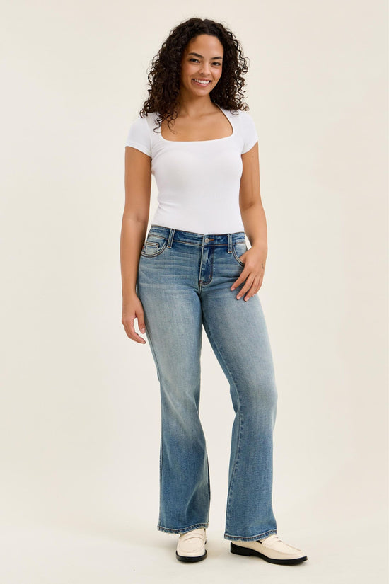 Judy Blue LR Daisy Bootcut MD Genie Blue
