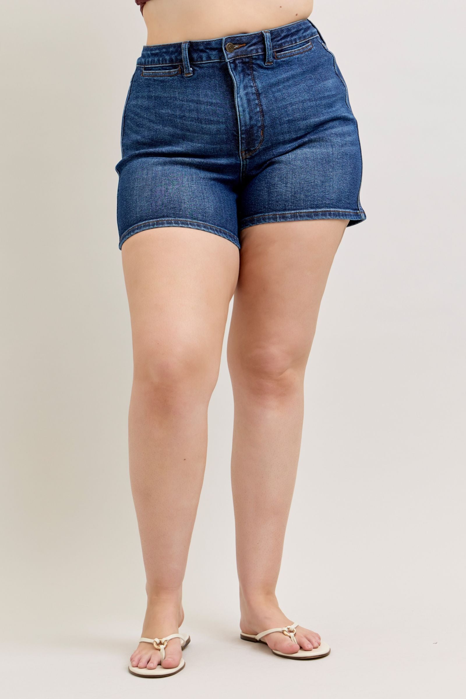 Judy Blue HW Tummy Control Slim Short *FINAL SALE*
