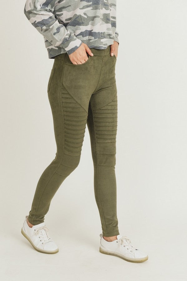 Going For A Ride Suede Leggings *FINAL SALE*