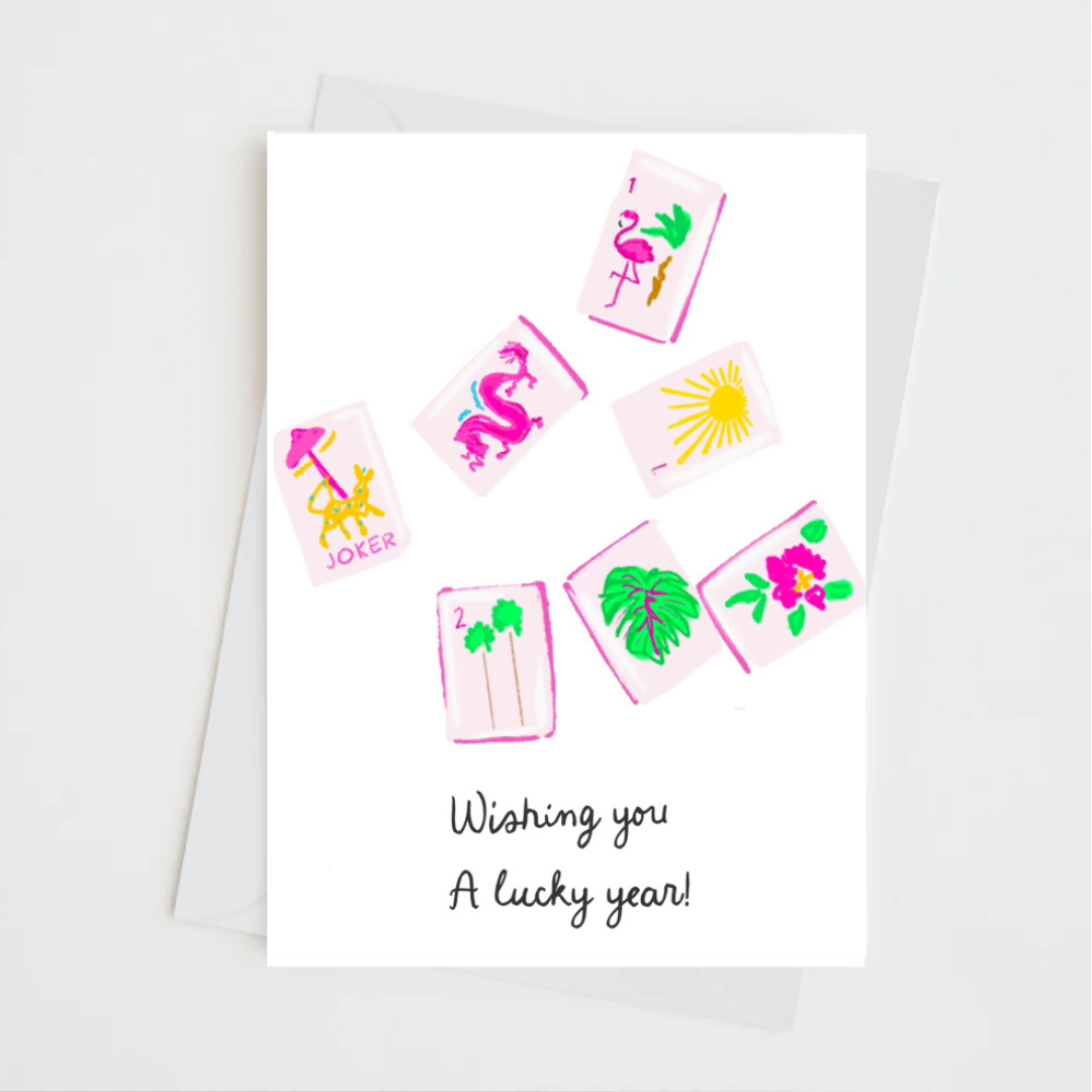 Lucky Year -Note Card 