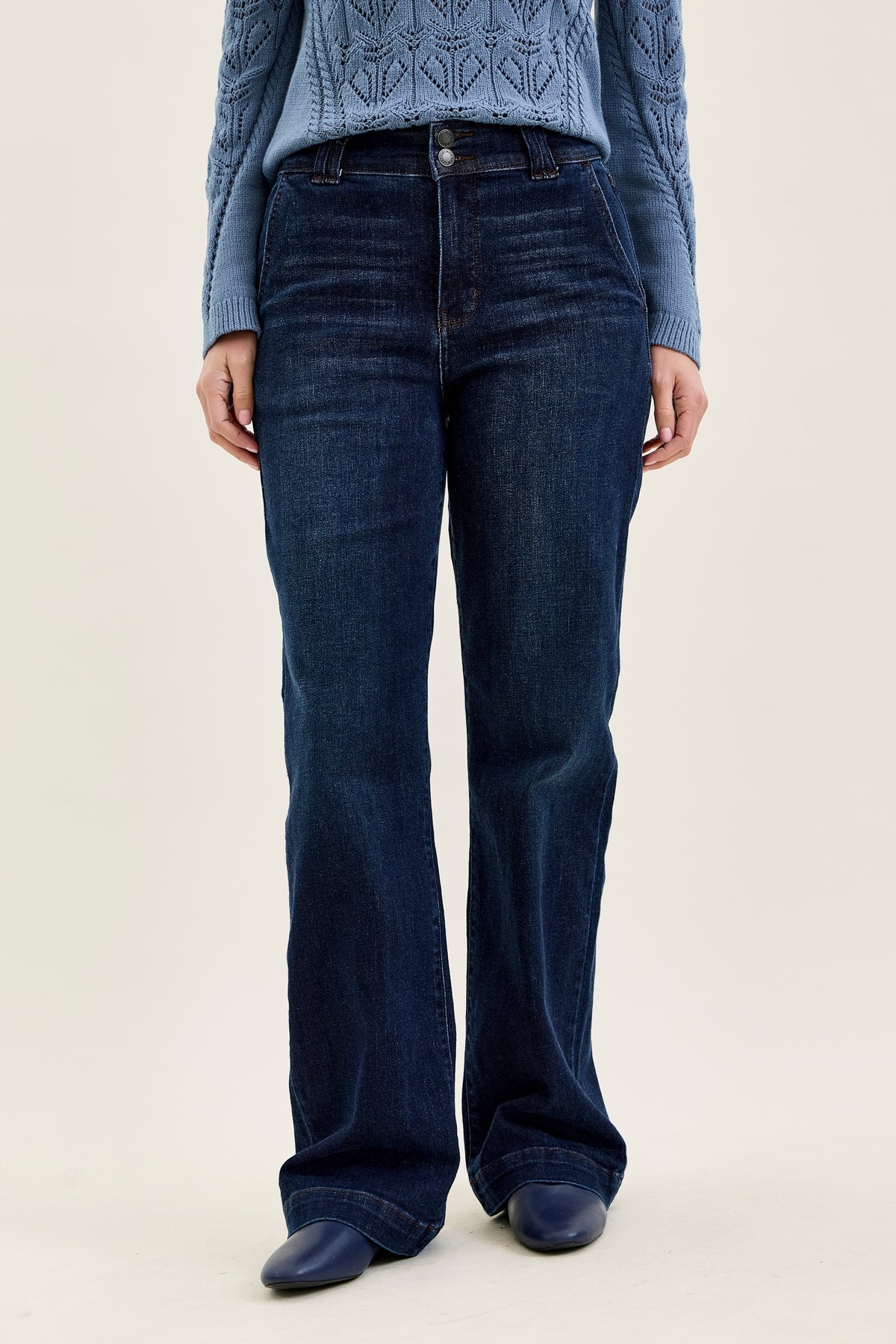 Judy Blue HW Trouser Wide Leg