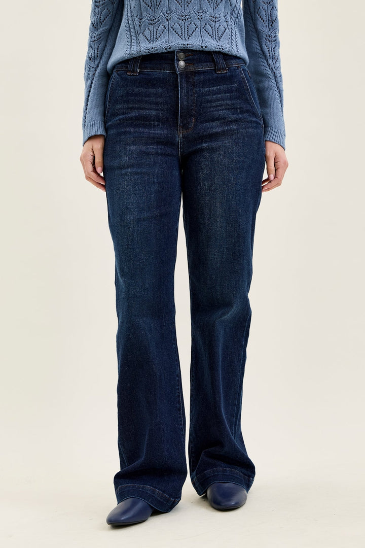 Judy Blue HW Trouser Wide Leg
