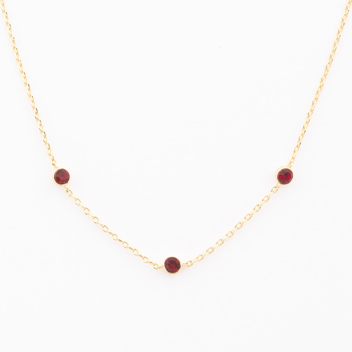 Kristina Birthstone Necklaces