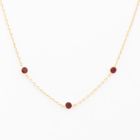 Kristina Birthstone Necklaces