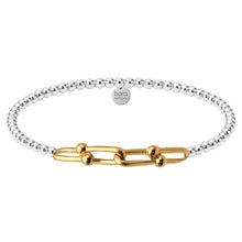 Load image into Gallery viewer, 4x Hardware Large | Gold Filled Beaded Bracelet
