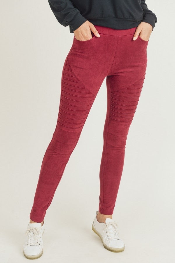 Going For A Ride Suede Leggings *FINAL SALE*