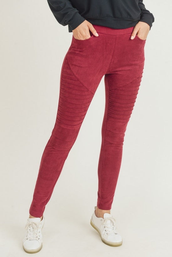 Going For A Ride Suede Leggings *FINAL SALE*