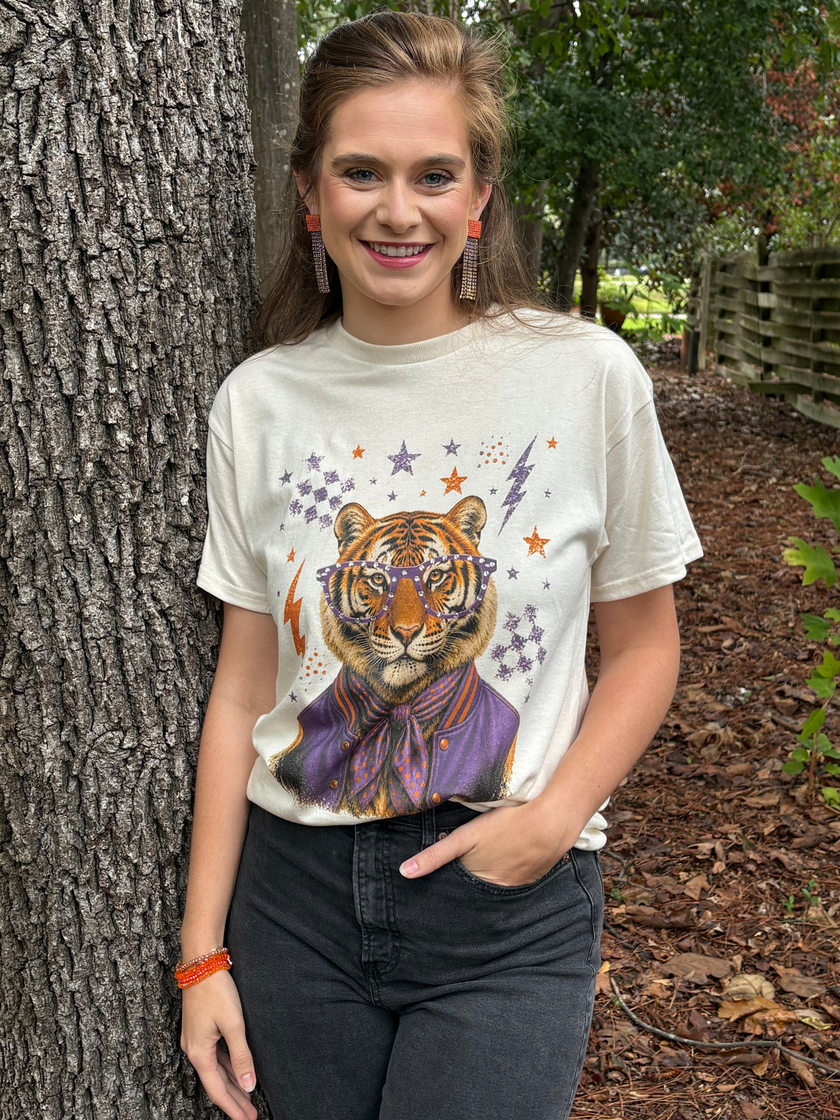 Game Day Rhinestone Animal Tee