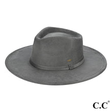 Load image into Gallery viewer, Faux Suede Rancher Hat
