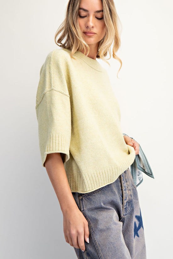 Crew Neck Oversized Sweater