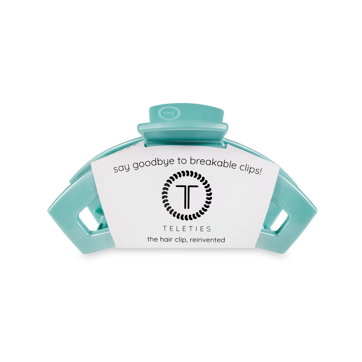 Open Hair Clip | Small | Totally Turquoise