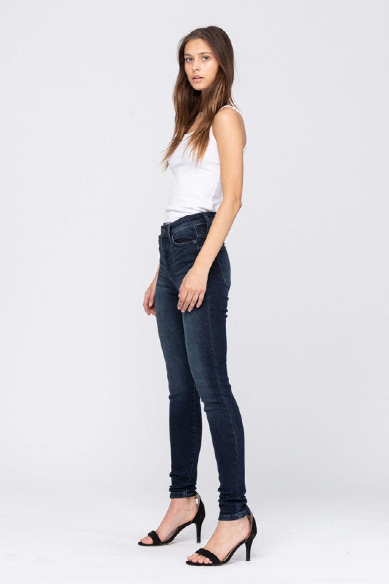 Judy Blue Hi Rise Super Dark Skinny Jean