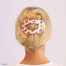 Load image into Gallery viewer, Flat Round Hair Clip | Large | Minnie Mouse Loves Her Bows!
