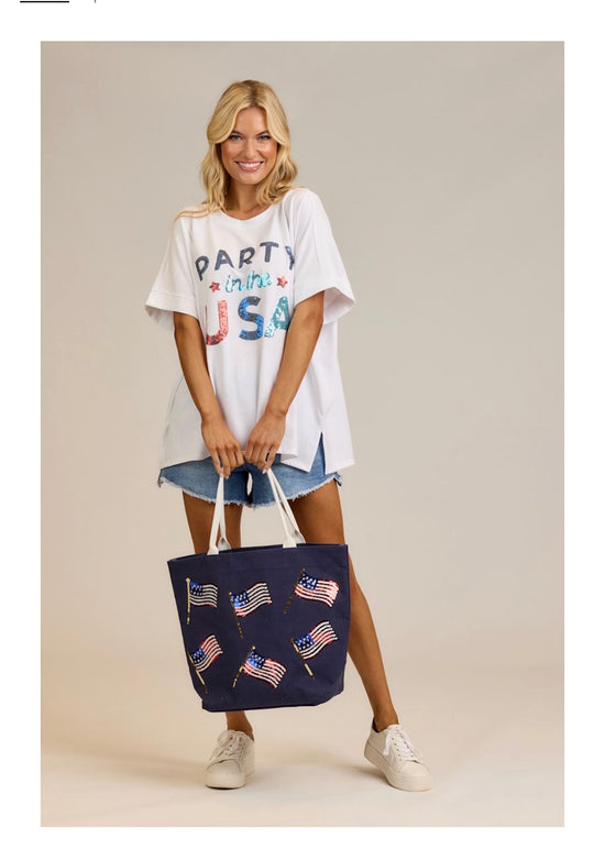 Americana Sparkle Top