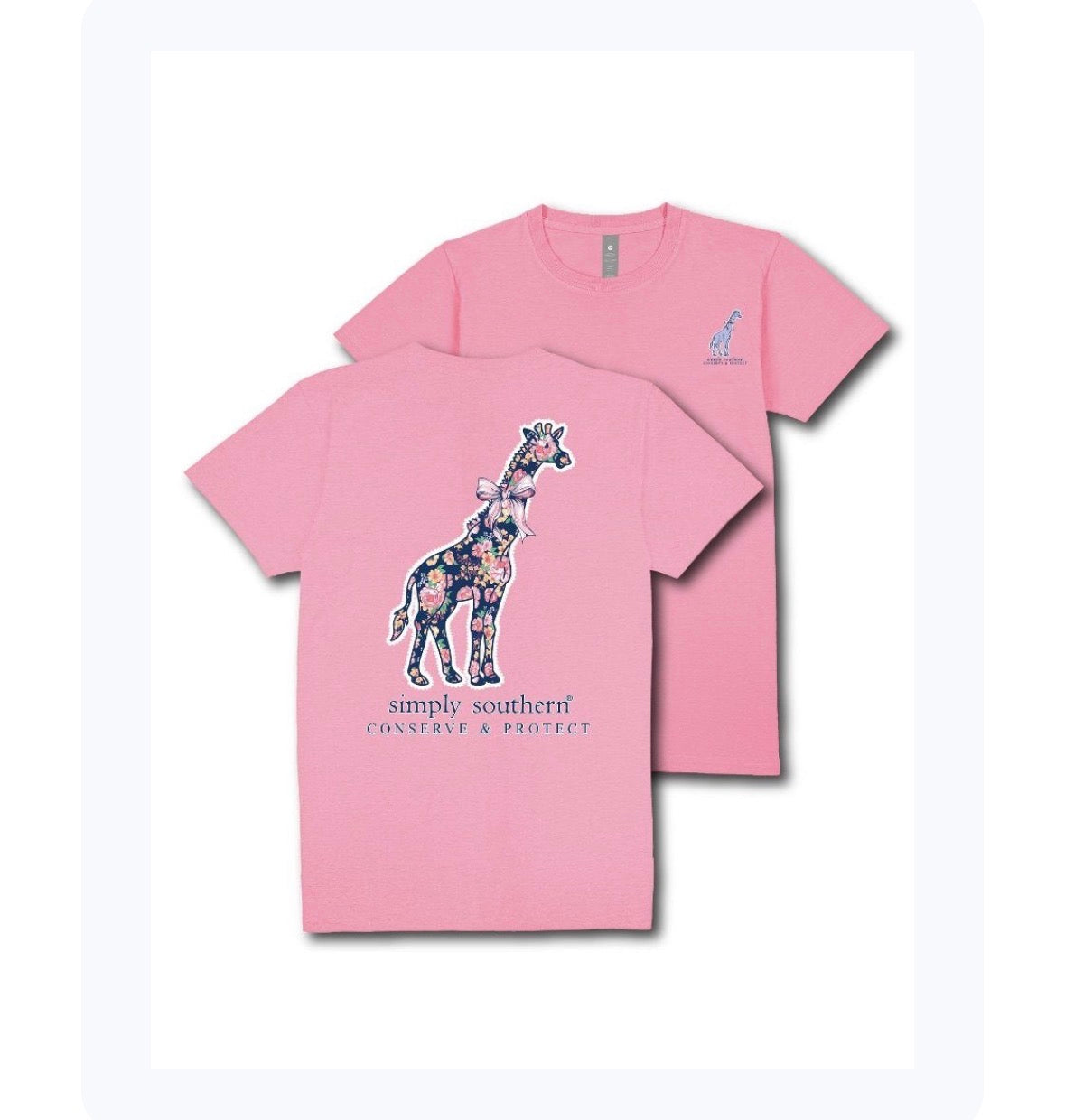 Giraffe Tracking Tee