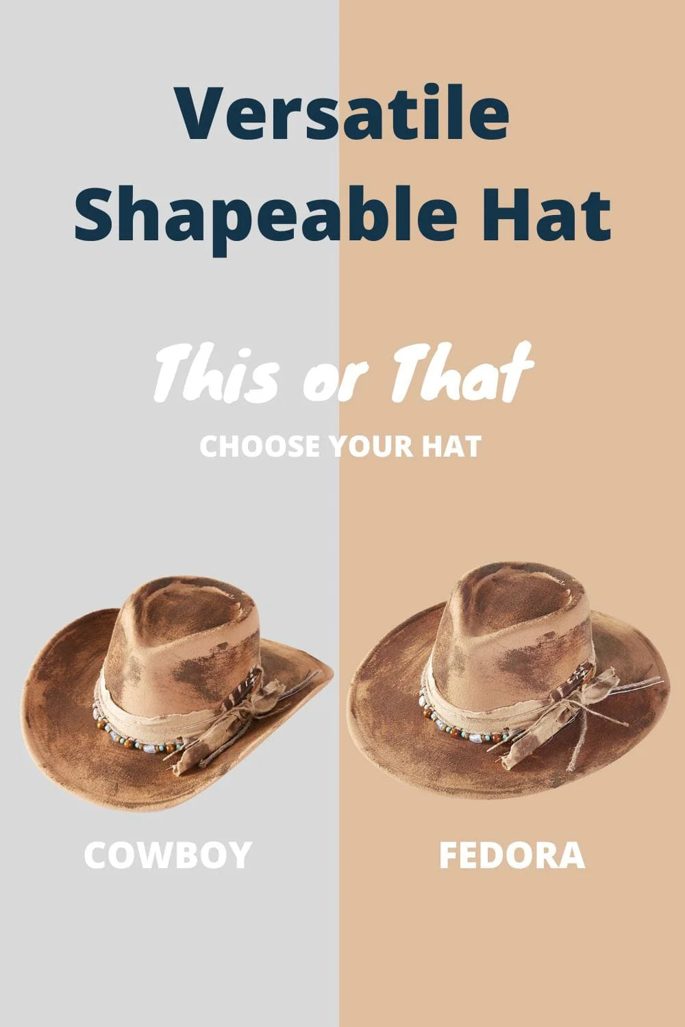 Betsy Vintage Shapeable Hat