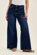 Load image into Gallery viewer, Judy Blue HW Retro Wide w/ Adjustable WB Tabs + Raw Hem
