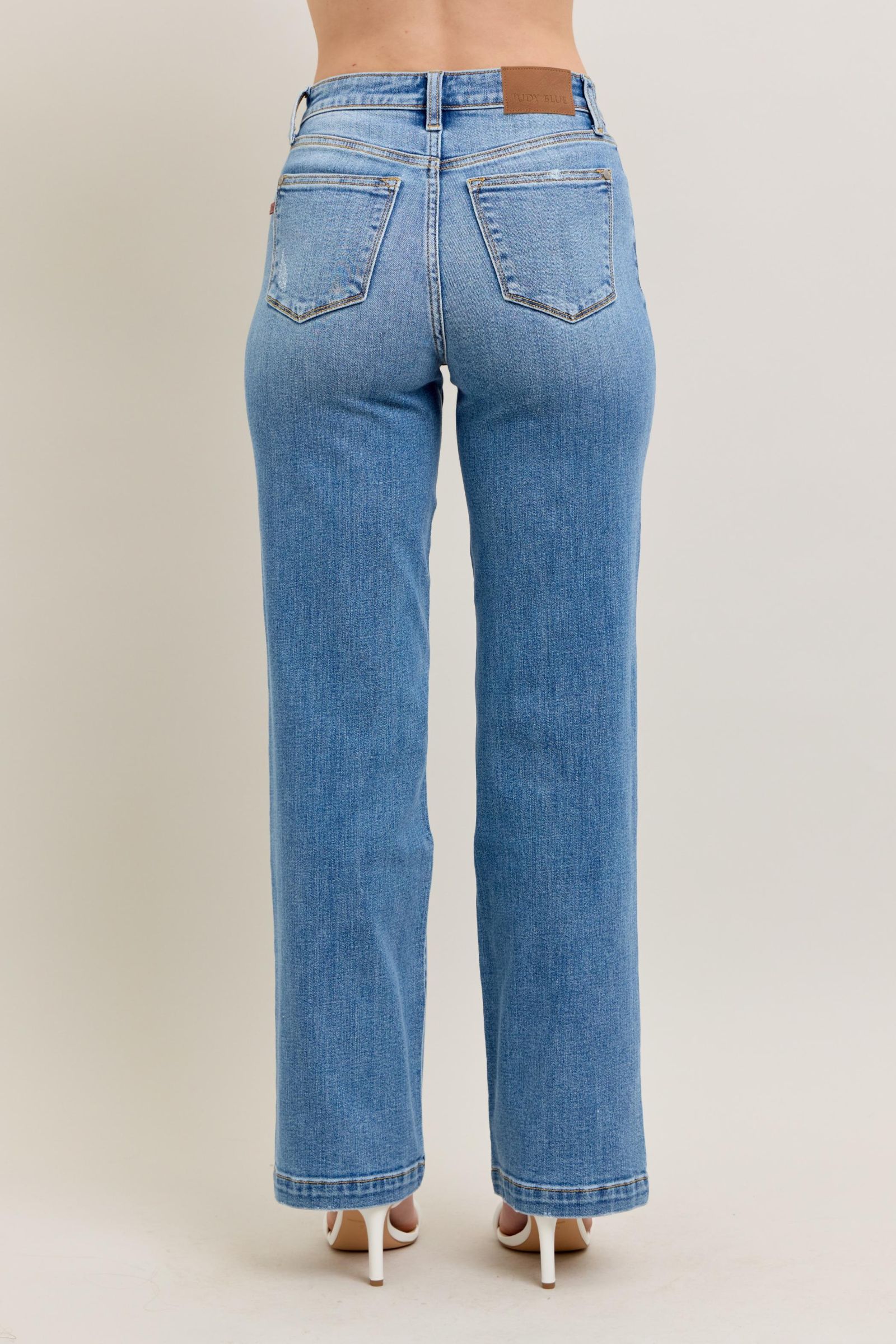 Judy Blue HW Trouser Straight Fit