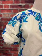 Load image into Gallery viewer, Coastal Bloom Cotton Blouse
