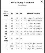 Load image into Gallery viewer, Grundens Kid&#39;s Guppy Rain Boots
