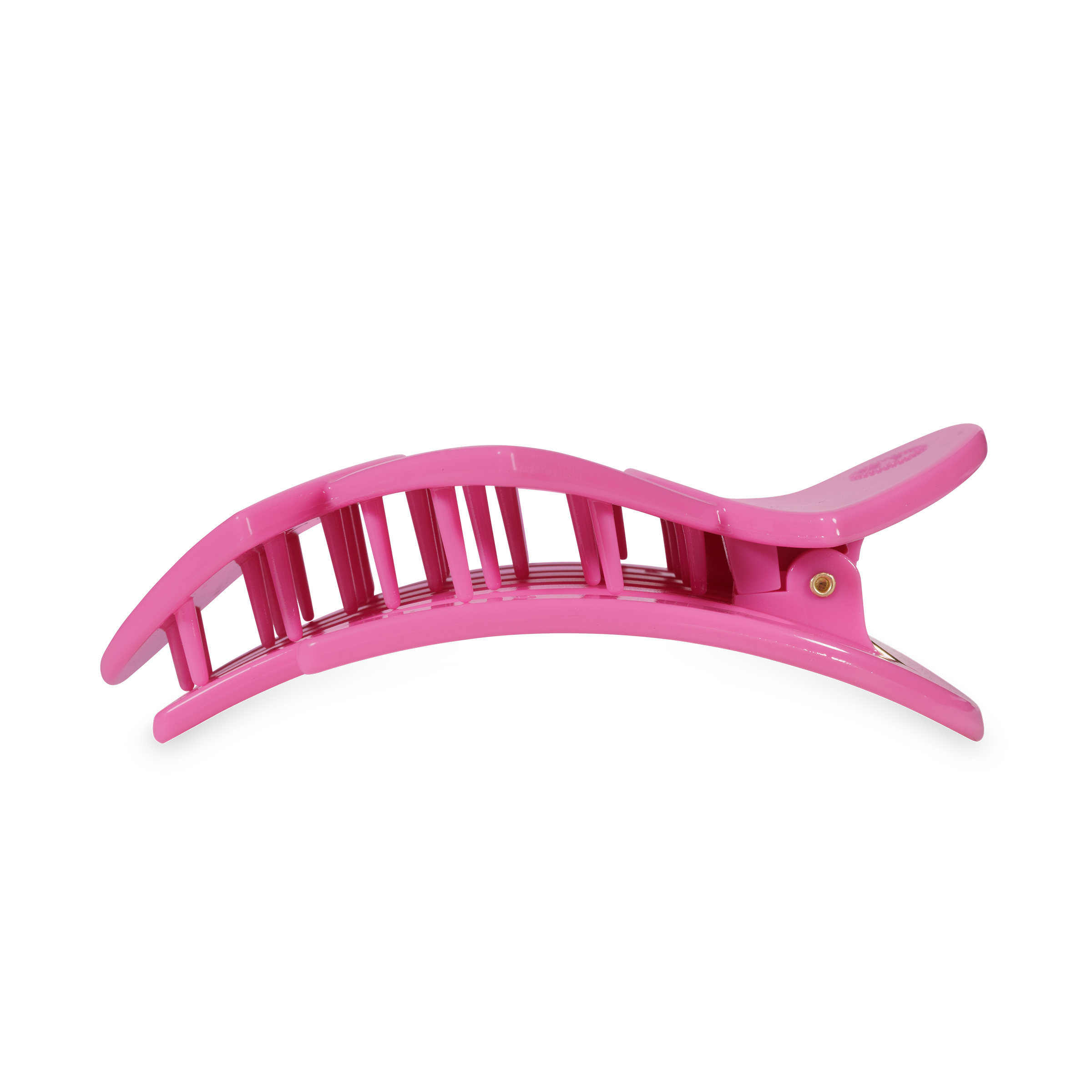 Flat Hair Clip | Large | Pink Heart to Heart