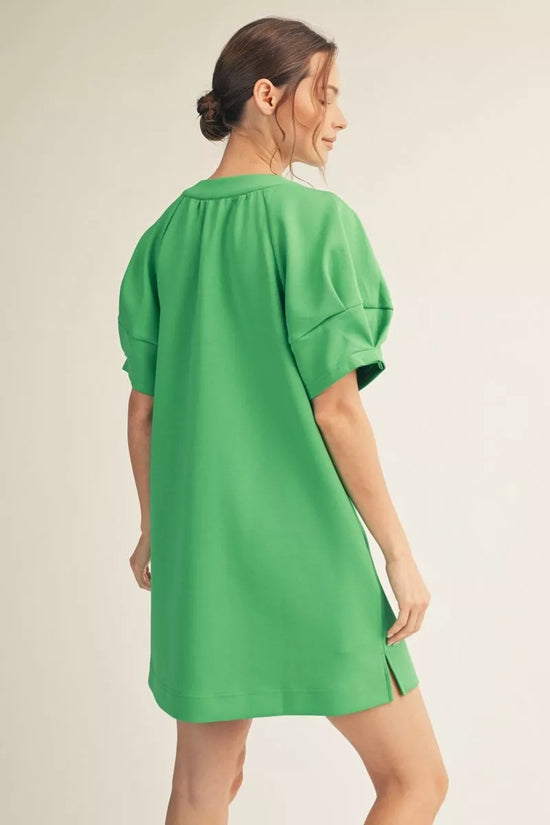 Easy Living V-Neck Dress