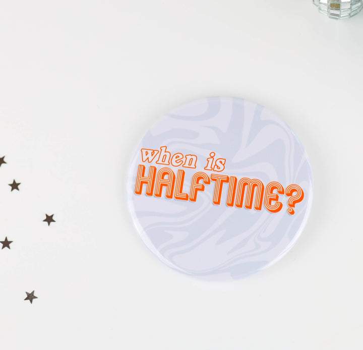 Orange Game Day  Buttons | Game Day Pins