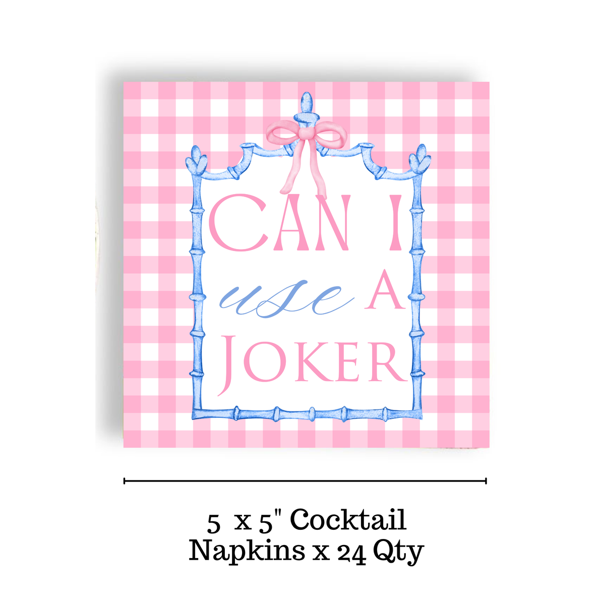 Mahjong 24ct Cocktail Napkin Separates (3ply)