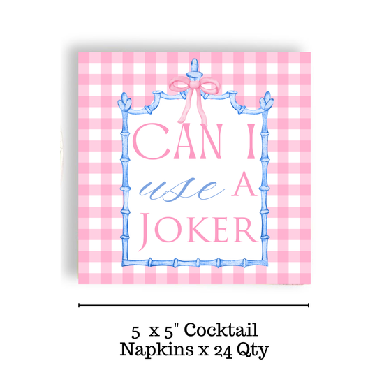 Mahjong 24ct Cocktail Napkin Separates (3ply)