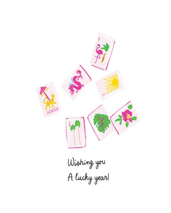 Lucky Year -Note Card 