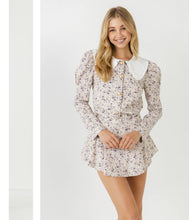 Load image into Gallery viewer, Floral Print Puff Long Sleeve
