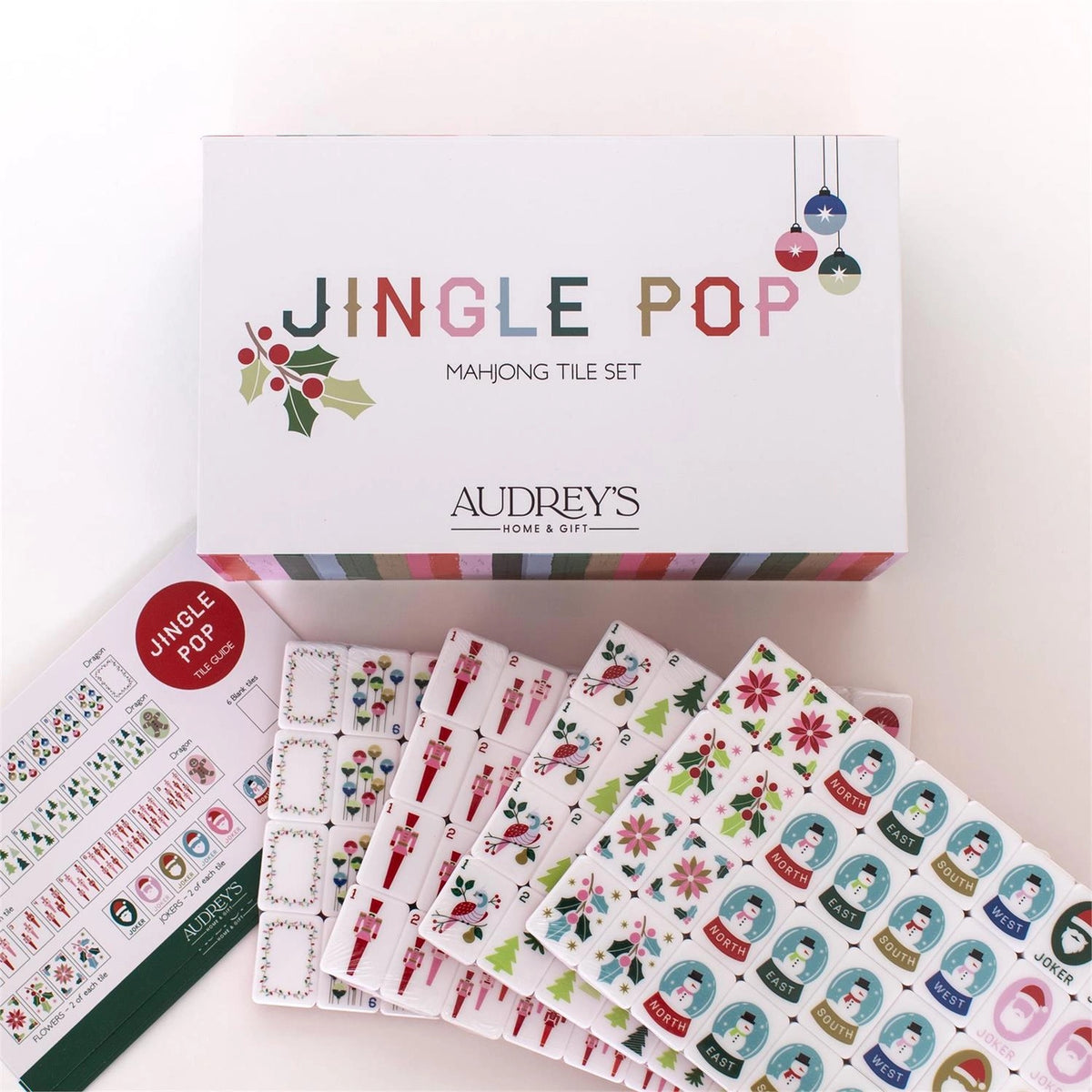 Jingle Pop Mahjong Tiles