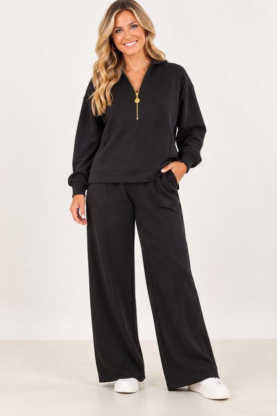 Morgan Quarter Zip Jogging Set