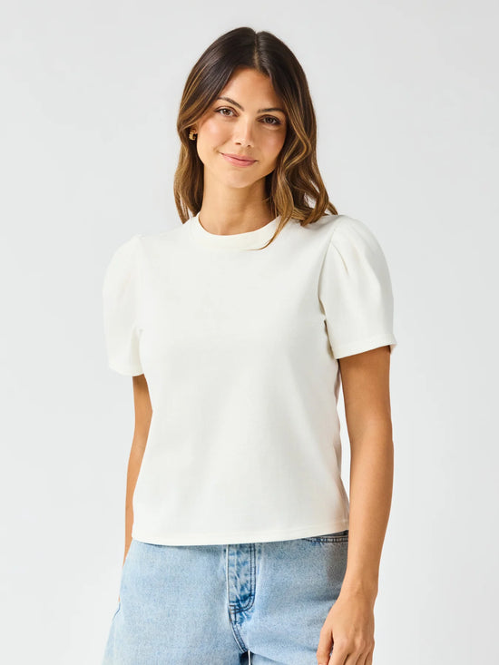 Larissa Pleat Sleeve Tee