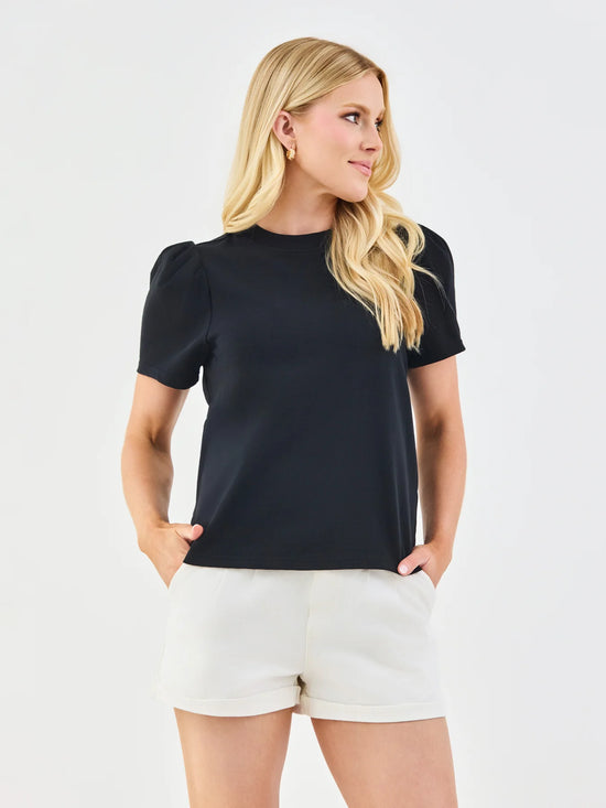 Larissa Pleat Sleeve Tee
