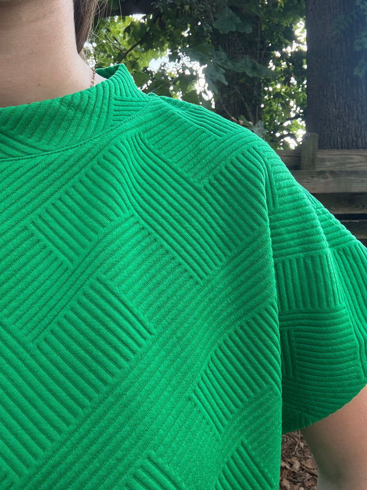 So Serious Textured 2 pc Set