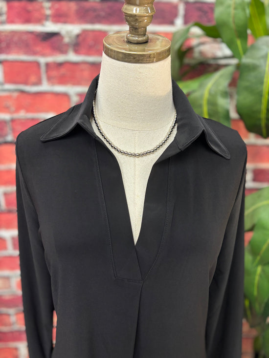 Chic After Dark Collared Tunic