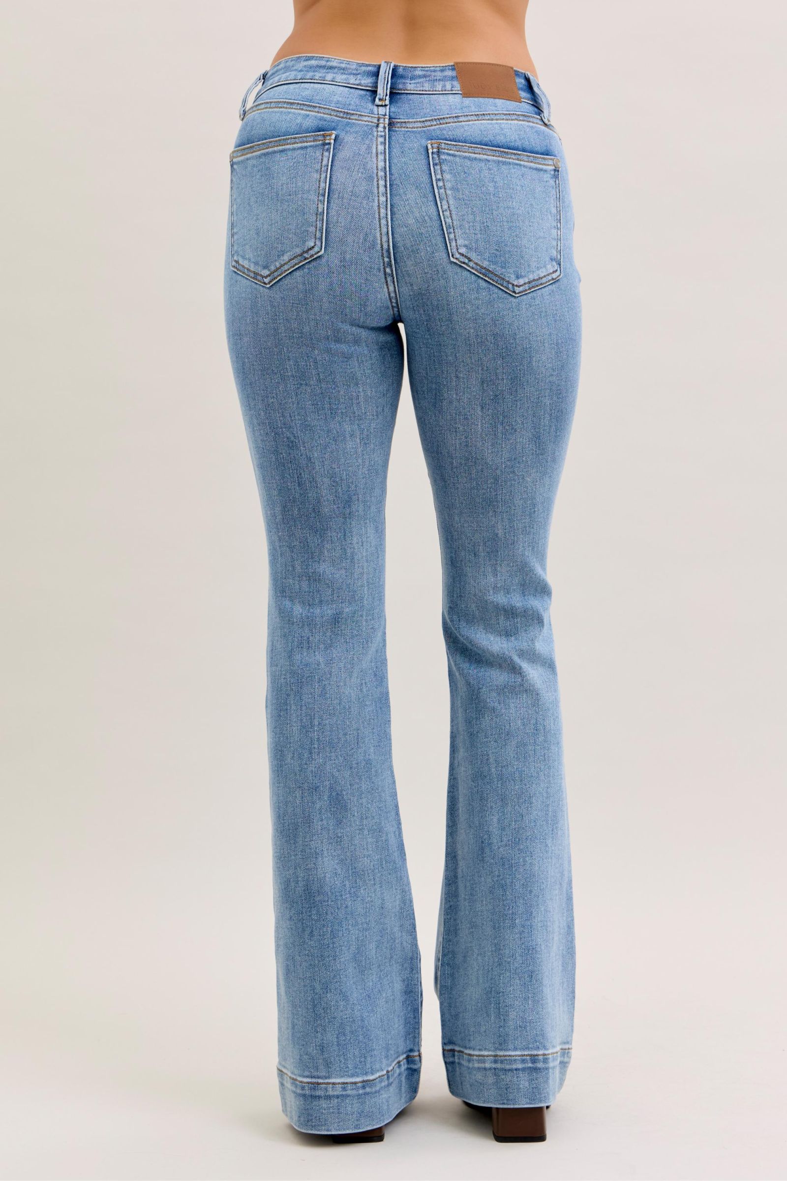 Judy Blue Mid Rise Flare