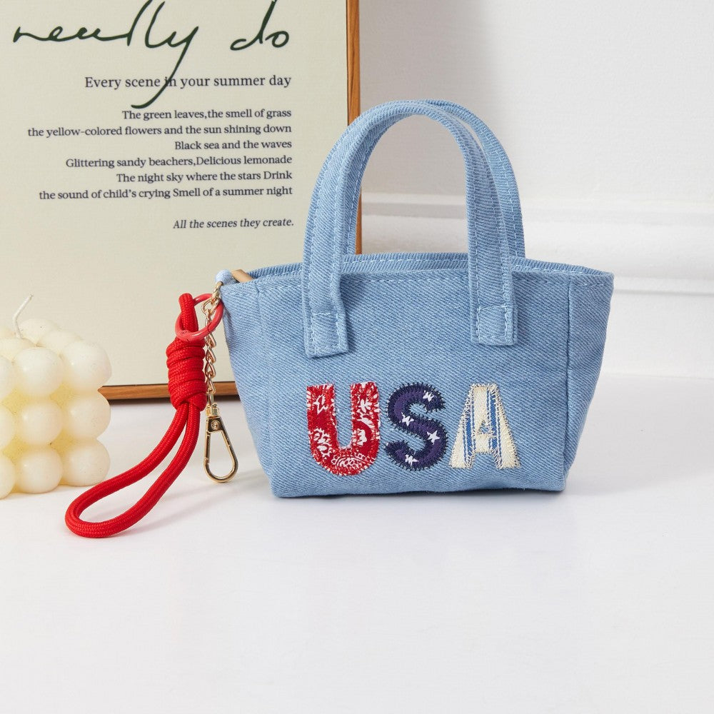USA Bag Charm