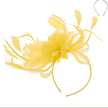Load image into Gallery viewer, Feather Fascinator *FINAL SALE*
