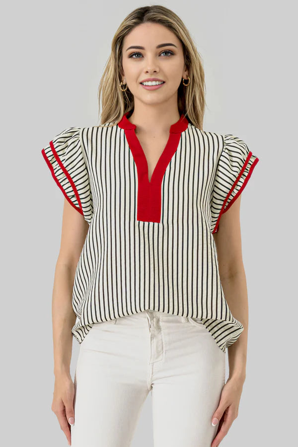 Blake Striped Top